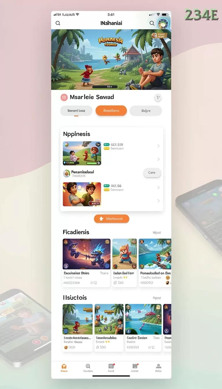 Cuplikan layar RPVIP4 — menu navigasi