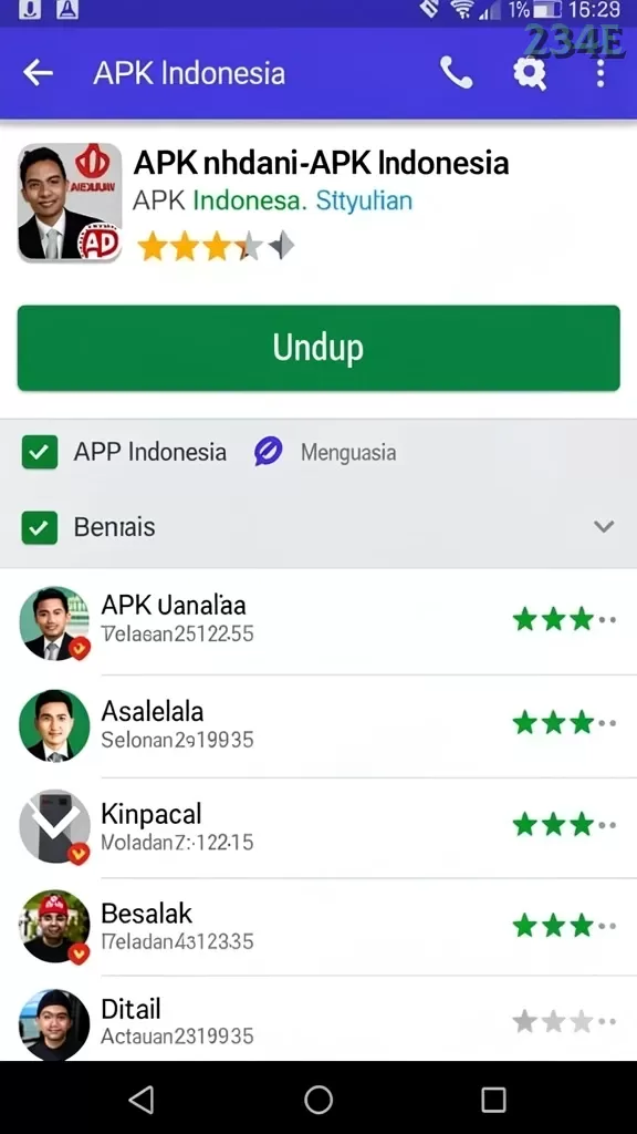 Cuplikan layar V678 — pengaturan akun