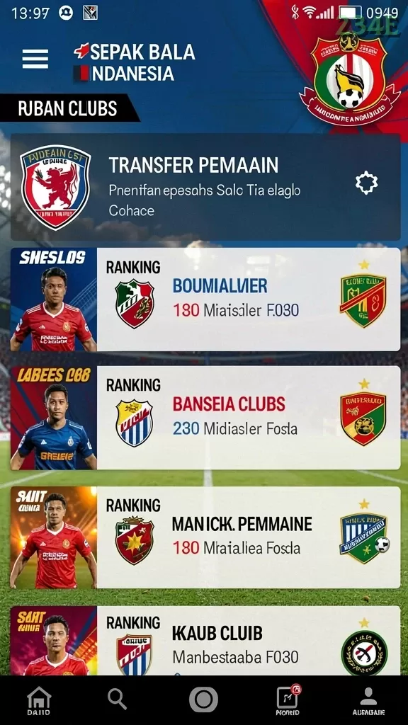 Cuplikan layar V678 — halaman utama